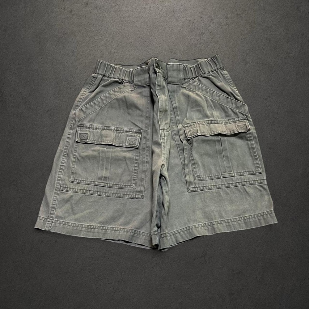 Y2K 2000s‎ Grunge Indie Skater Workwear Streetwear Hip Hop Baggy Cargo Shorts